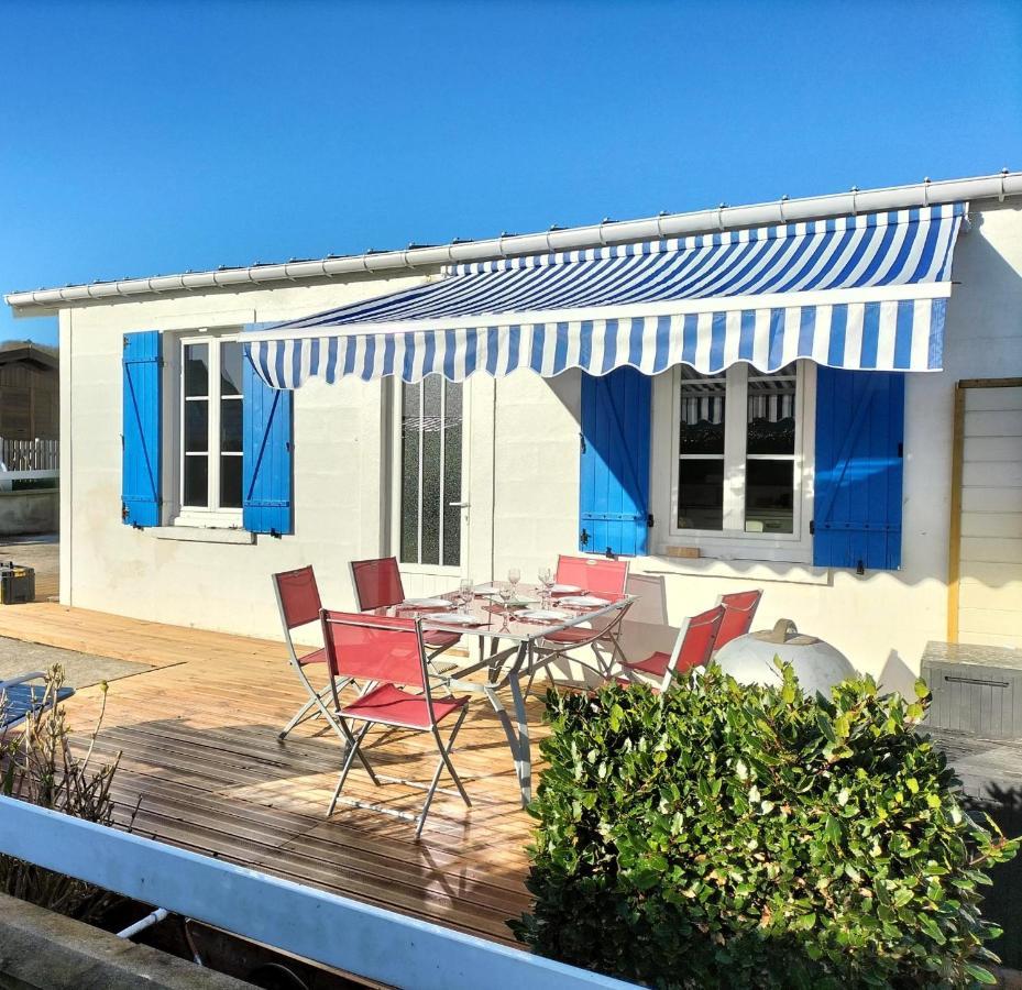 Les Heures Tranquilles - Vue Mer - 50M De La Plage Saint-Côme-de-Fresné エクステリア 写真
