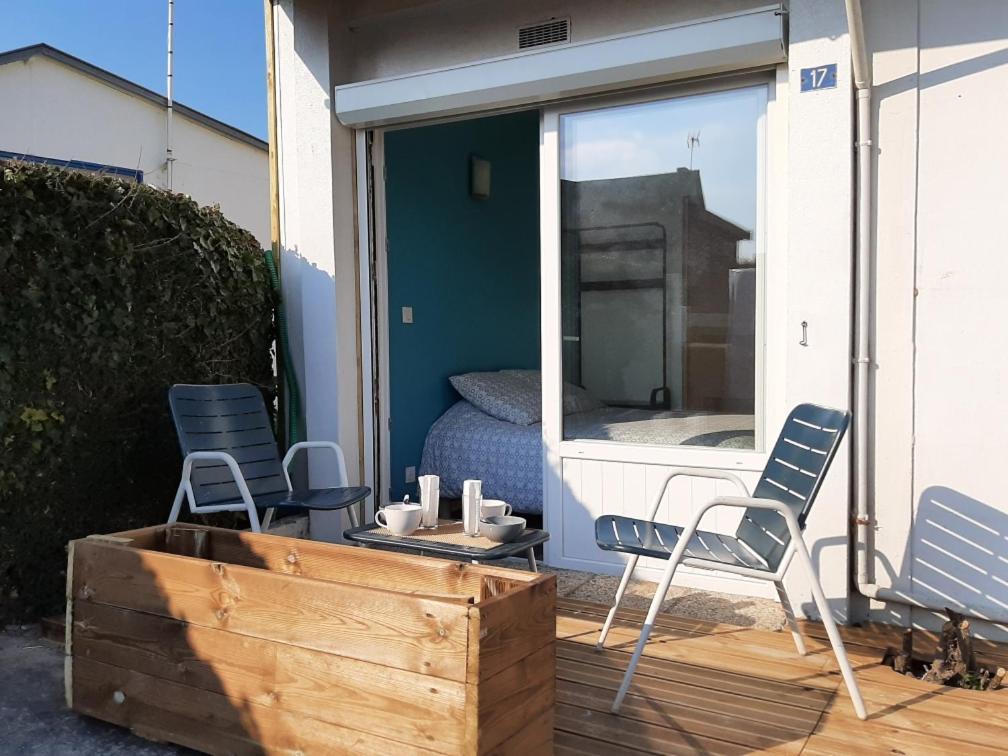 Les Heures Tranquilles - Vue Mer - 50M De La Plage Saint-Côme-de-Fresné エクステリア 写真