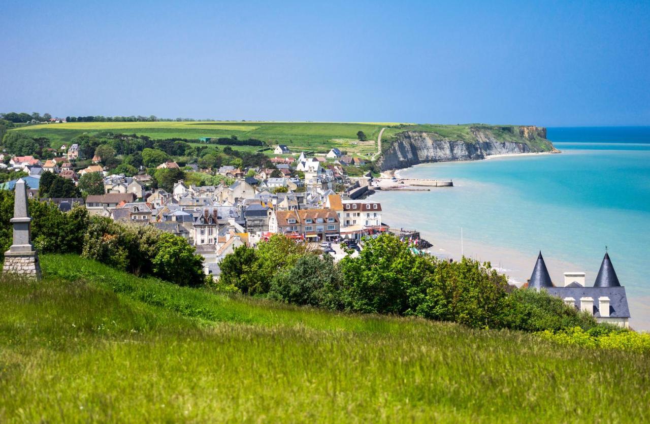 Les Heures Tranquilles - Vue Mer - 50M De La Plage Saint-Côme-de-Fresné エクステリア 写真